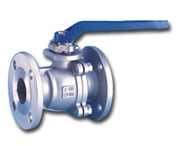 ball valve with flange